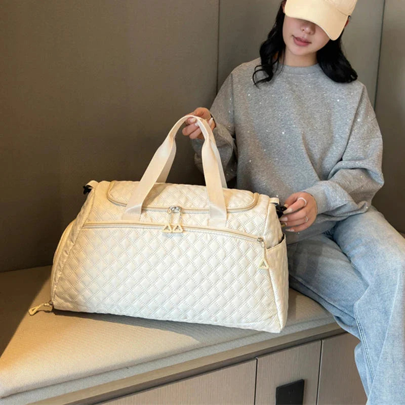 Intérieur du sac montrant le grand compartiment