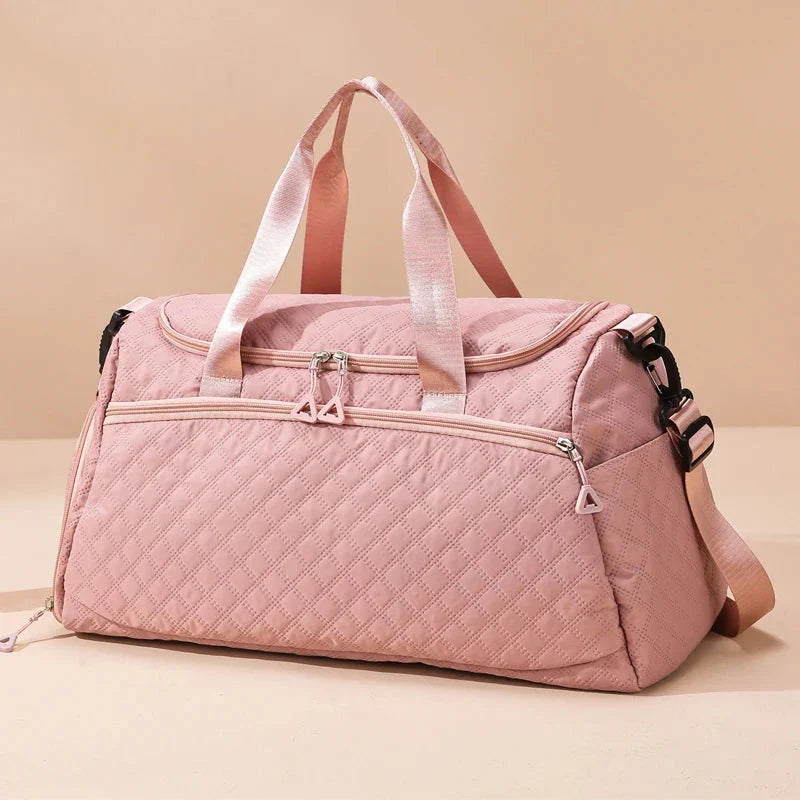 Sac rose élégant avec design pratique