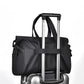Vue latérale du sac roll top en tissu waterproof
