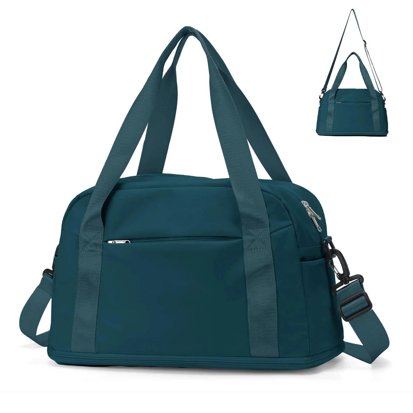 Sac bleu nuit, compact et léger pour voyages aériens