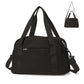 Sac noir, structure compacte pour rangement aisé