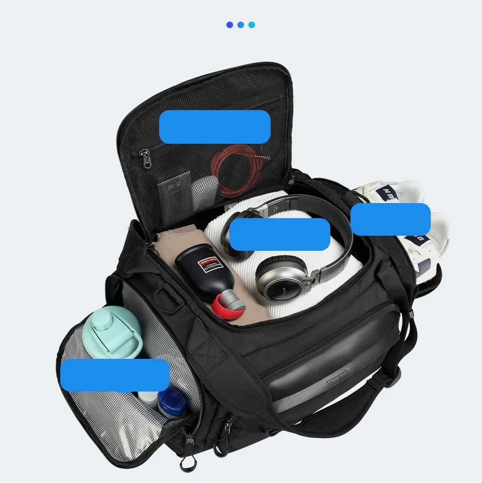 Sac modulable en position bandoulière, idéal pour les déplacements