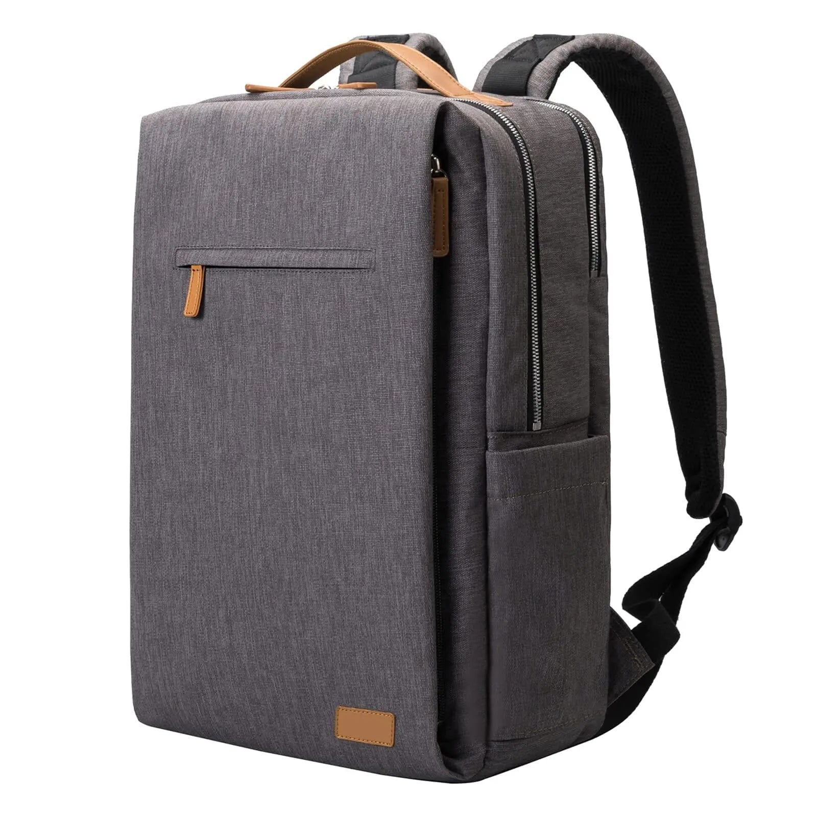 Sac gris en polyester avec grande capacité de stockage