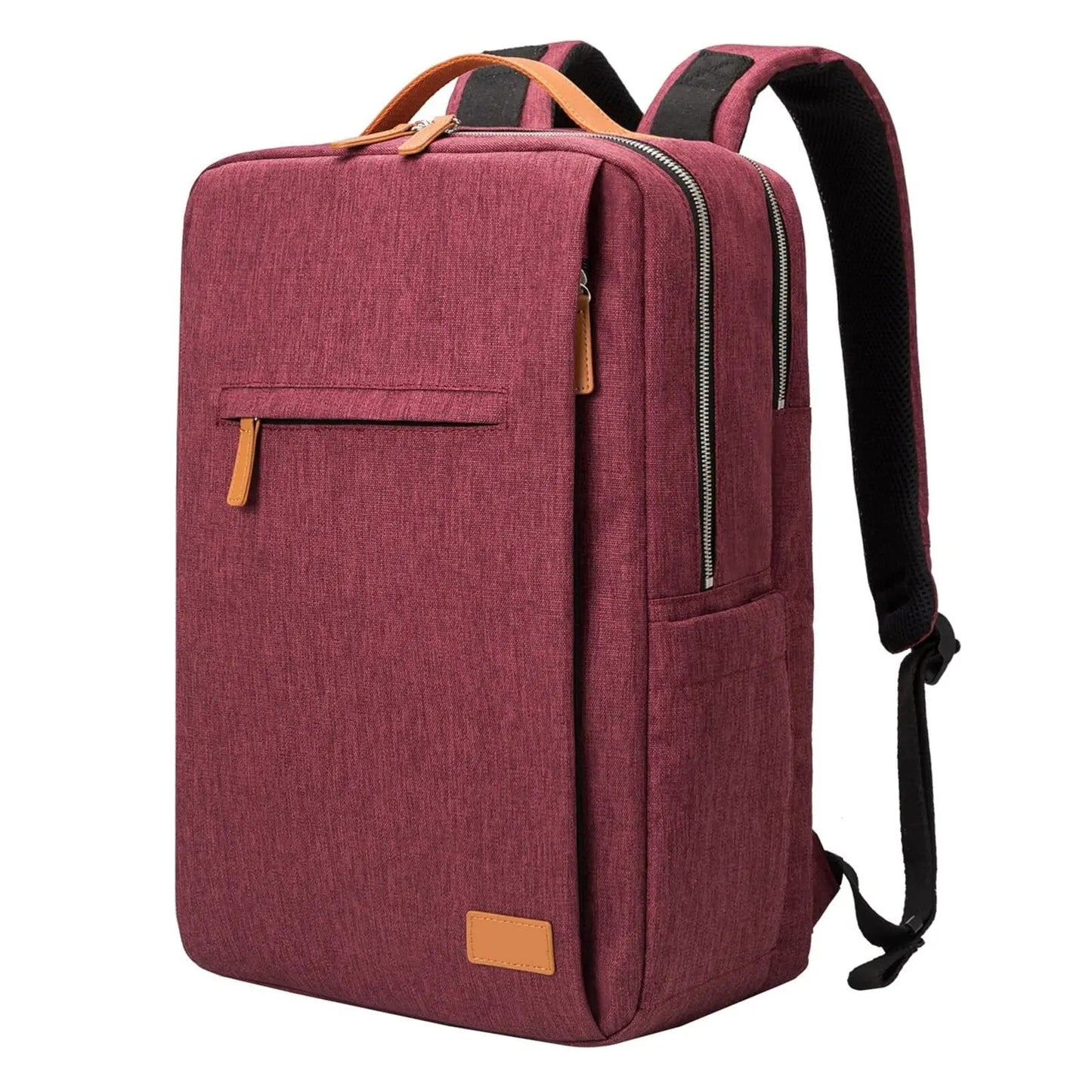 Sac rouge pour ordinateur portable avec multiples poches de rangement
