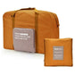 Sac pliant orange, design pratique pour voyages courts