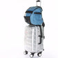 Sangle de bagage en nylon fixée sur une valise