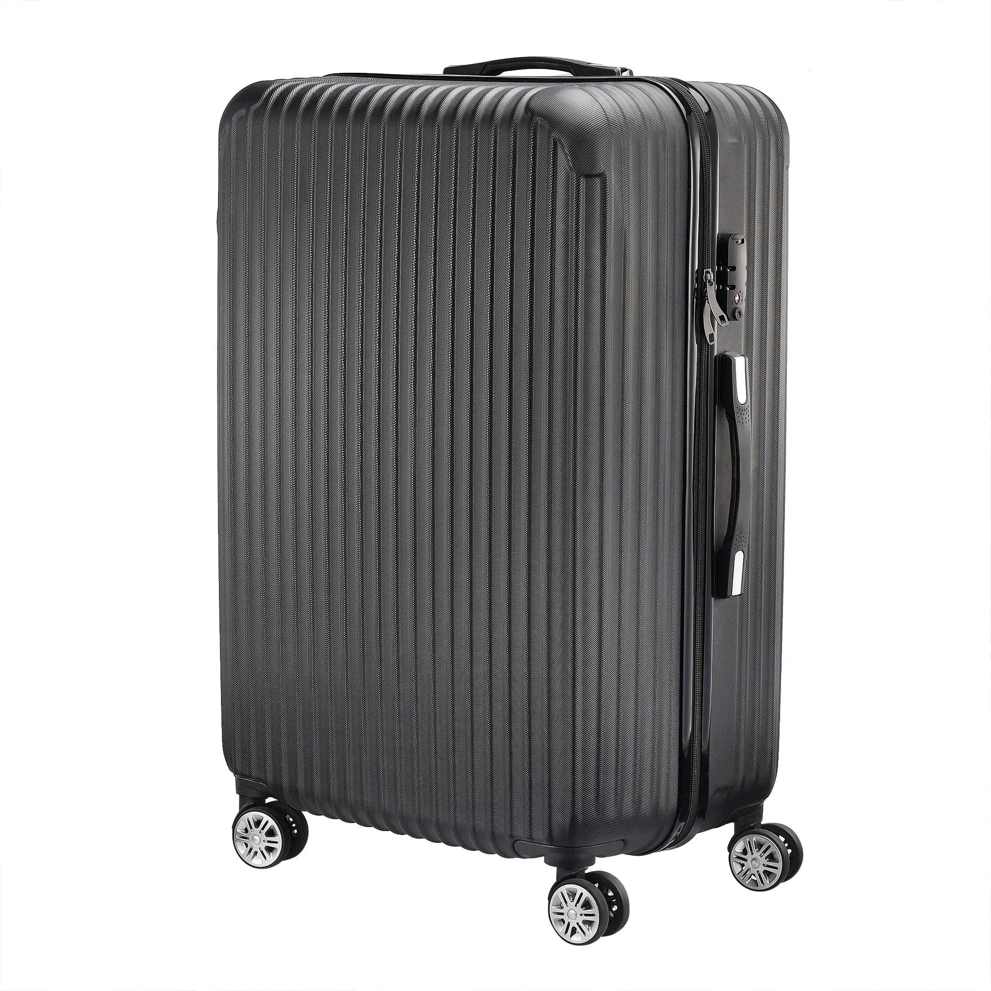 Gros plan sur serrure TSA intégrée sur une valise