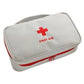 Trousse de secours blanche, fermée, en tissu oxford