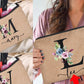 Trousse Maquillage Personnalisée trousse maquillage personnalisee brprenom vue rapprochée