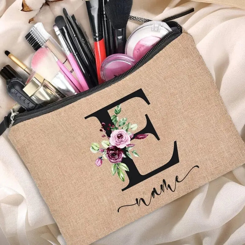 Trousse Maquillage Personnalisée trousse maquillage personnalisee brprenom finitions visibles