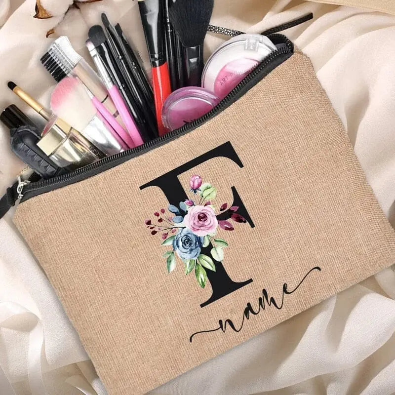 Trousse Maquillage Personnalisée trousse maquillage personnalisee brprenom vue du matériau