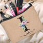 Trousse Maquillage Personnalisée trousse maquillage personnalisee brprenom vue de détail vue 10