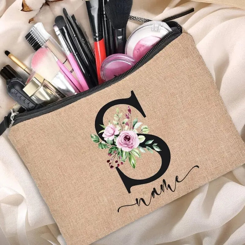 Trousse Maquillage Personnalisée trousse maquillage personnalisee brprenom présentation du produit vue 20