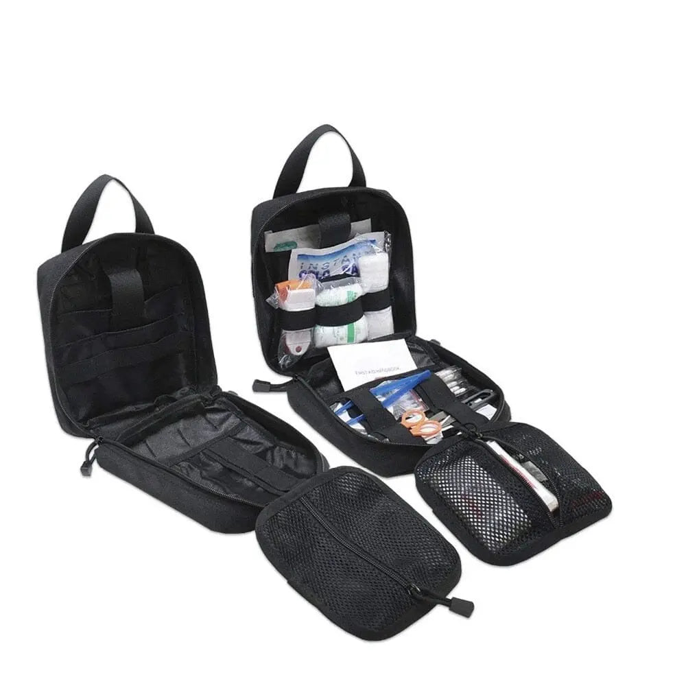 Trousse de secours vide en tissu Oxford, vue de face