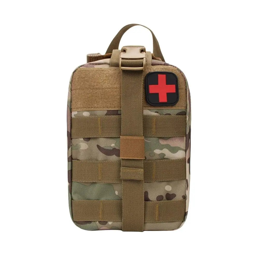 Trousse de secours avec motif camouflage, vue extérieure