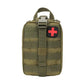 Trousse de secours kaki, robuste et pratique