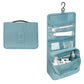 Trousse de toilette bleu ciel, vue de côté