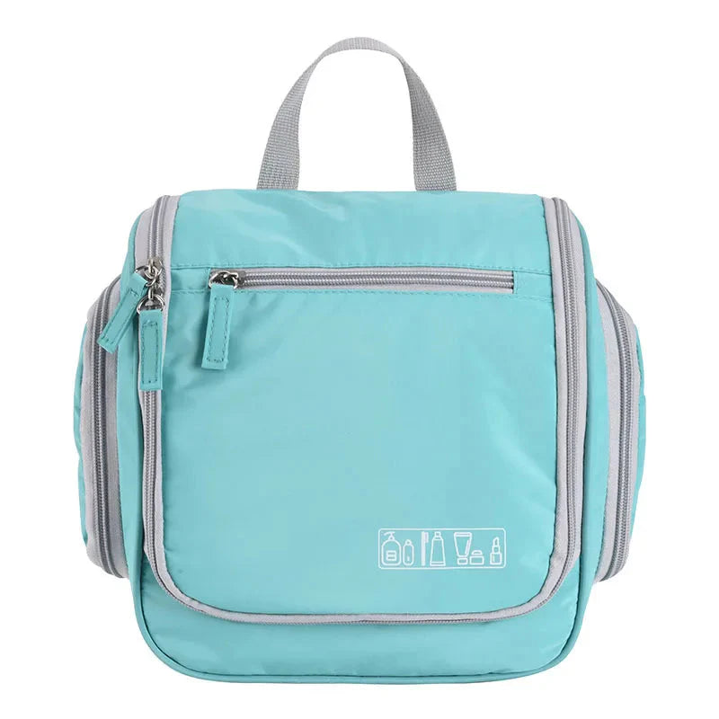 Trousse turquoise avec espace de rangement spacieux