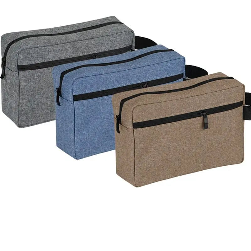 Poignée de transport robuste sur la trousse de toilette