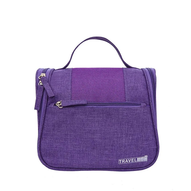 Trousse de toilette violette, parfaite pour les voyages