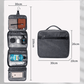 Trousse de toilette fermée avec poignée de transport en polyester