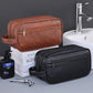 Trousse de toilette en PU avec double compartiment spacieux