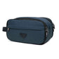 Trousse de toilette bleu marine avec design sobre et fonctionnel