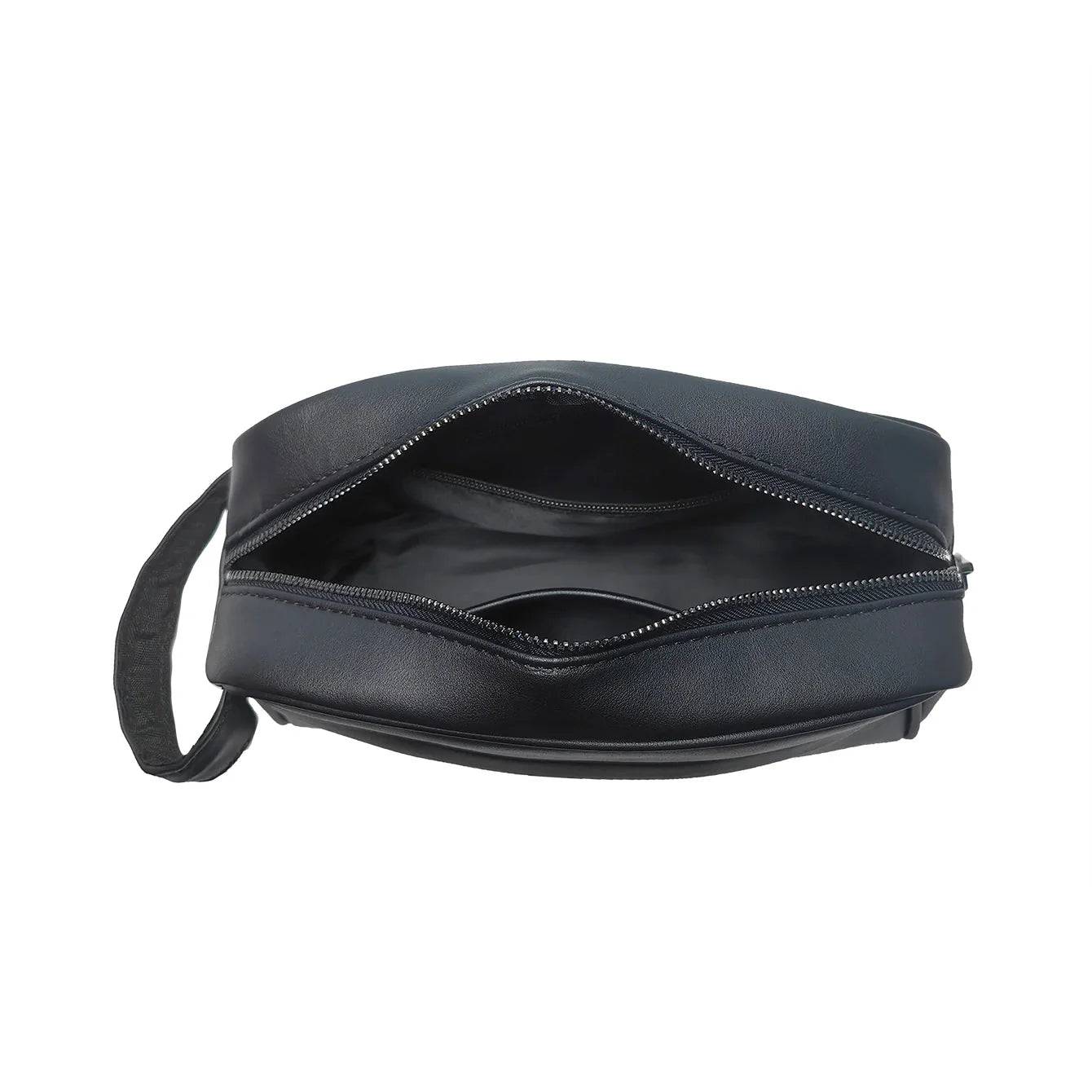 Détail de la finition lisse et raffinée de la trousse