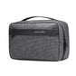Trousse de toilette gris chiné vue de côté