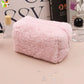 Trousse de toilette rose, douce et compacte
