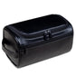 Trousse noire suspendue, design sobre et fonctionnel