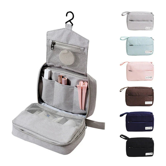 Trousse pliée, montrant la fermeture éclair robuste