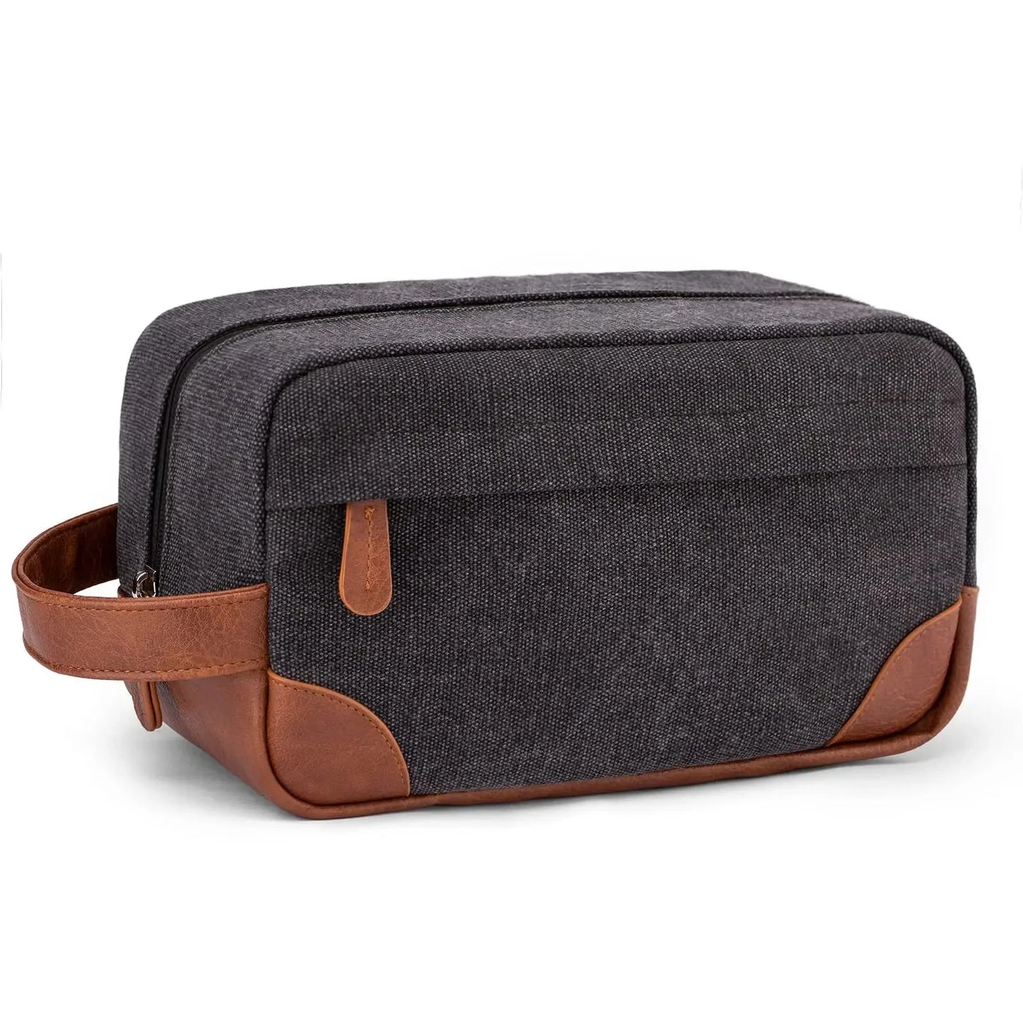 Trousse anthracite avec compartiment principal ouvert