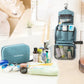 Trousse de toilette suspendue avec crochet visible