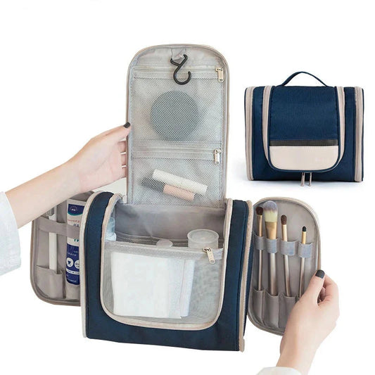 Trousse de toilette fermée, compacte et élégante