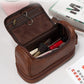 Vue intérieure de la trousse avec compartiments ouverts