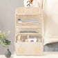 Trousse de toilette suspendue avec crochet visible