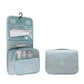 Trousse de toilette bleu ciel, vue de face
