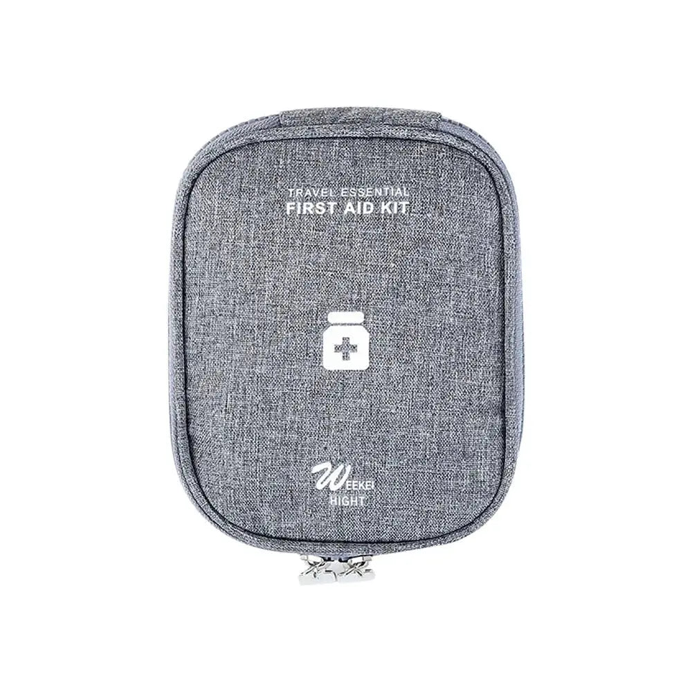 Trousse médicale gris foncé, compacte et pratique