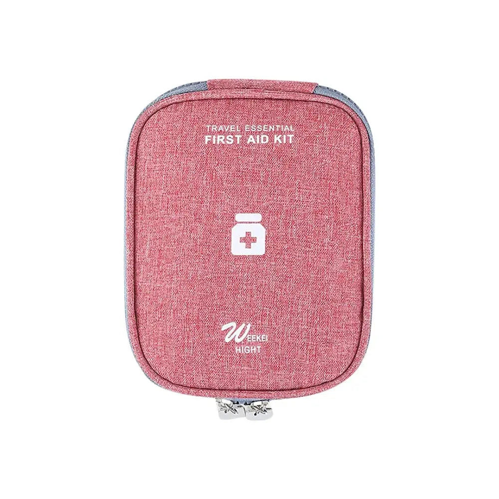 Trousse médicale rouge avec design fonctionnel