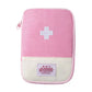 Trousse rose de secours, petite et fonctionnelle