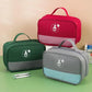 Vue intérieure de la trousse avec poche principale ouverte