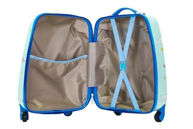 Valise rigide pour enfant avec licorne sur nuage