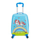 Bagage cabine enfant avec motif licorne, fermeture à glissière