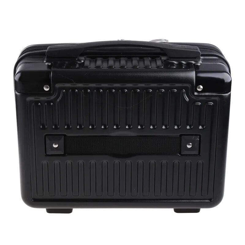 Intérieur du vanity case avec poche de rangement visible