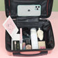 Vanity case rigide avec fermeture éclair robuste