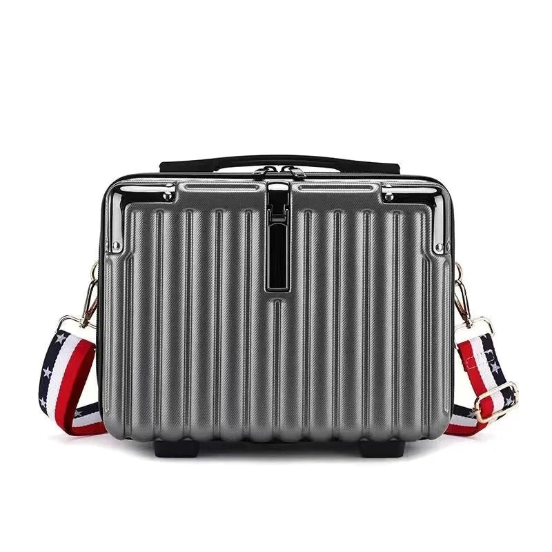 Vanity case rigide anthracite, allure sobre et chic