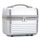 Vanity gris robuste avec compartiments pour pinceaux