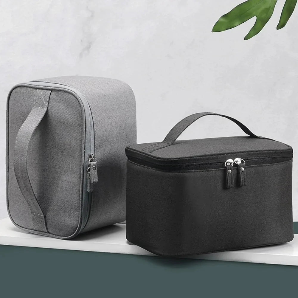 Poignée robuste de la trousse de toilette souple pour homme