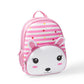 Sac à dos maternelle animaux rayé